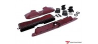 Unitronic Red Carbon Kevlar Carbon Fiber Intake & Turbo Inlets for C8 RS6/RS7